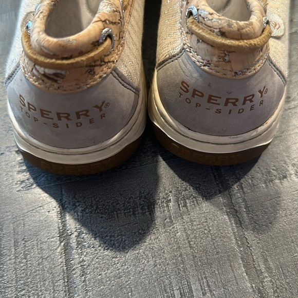 Sperry Top-sider Angelfish Boat Shoes Cork and Gray Size 9.5 - Picture 4 of 7